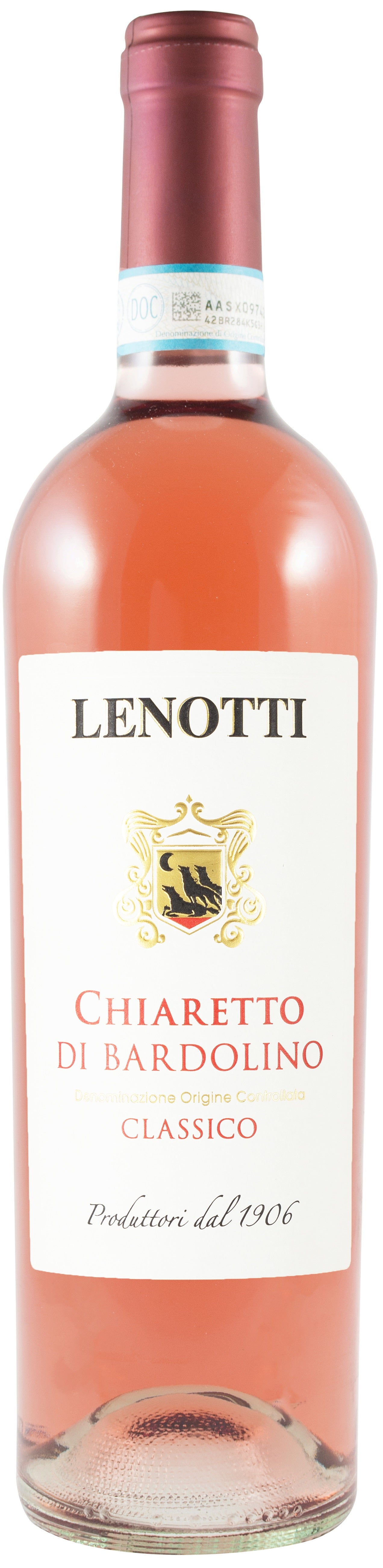 CHIARETTO BARDOLINO CLASS LENOTTI 75CL