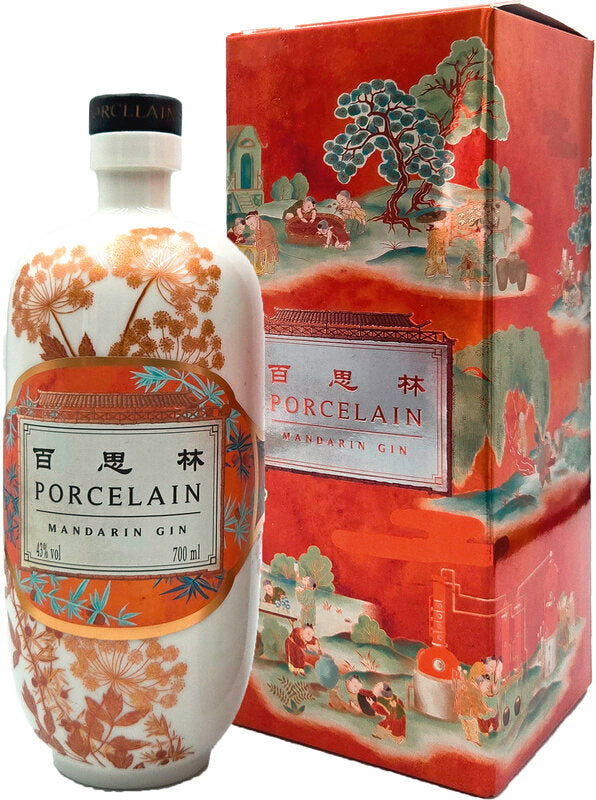 PORCELAIN SHANGHAI GIN MANDARIN 70CL