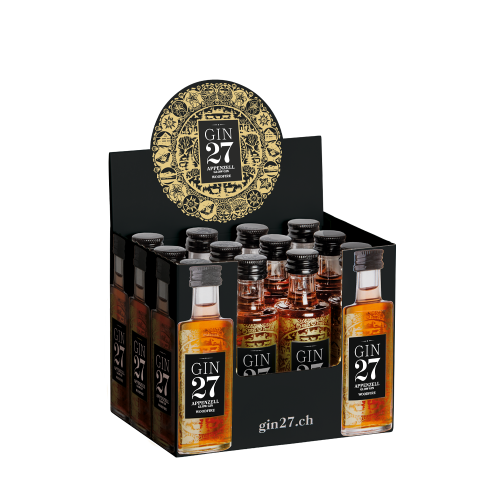 GIN 27 WOODFIRE APPENZELL GLOW GIN MINI