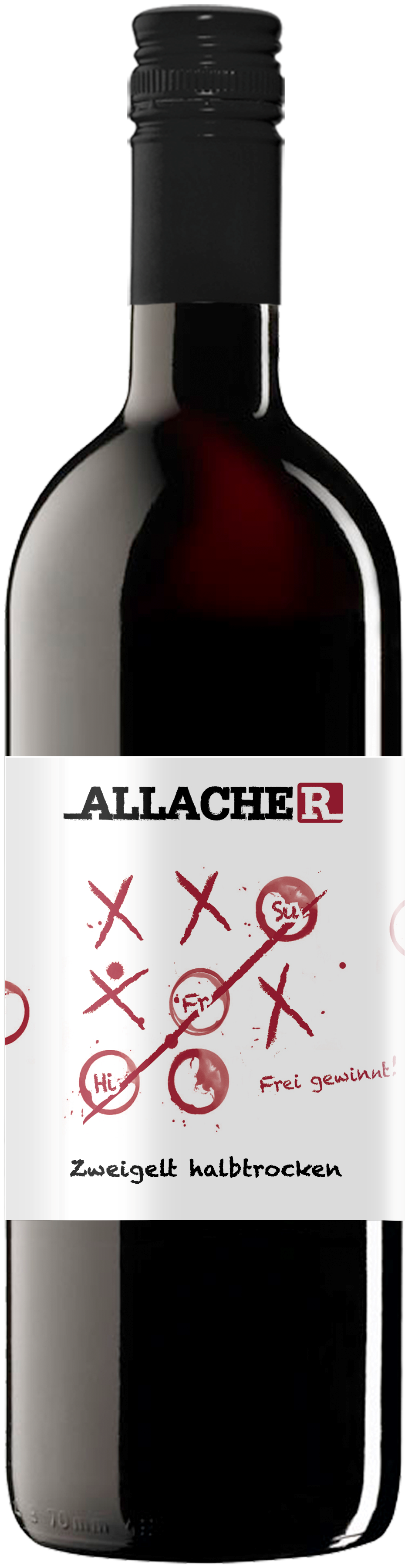 ALLACHER ZWEIGELT HALBTROCKEN 75CL