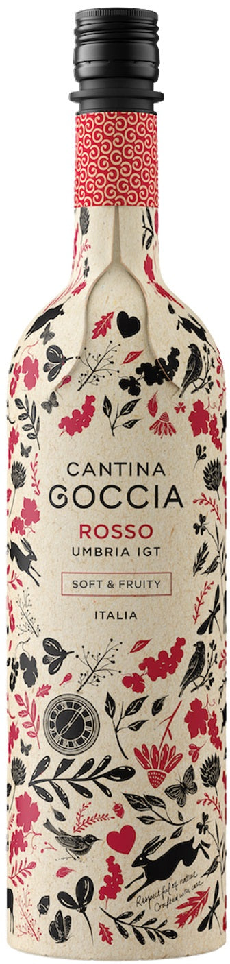CANTINA GOCCIA ROSSO UMBRIA PAPER BOTTLE