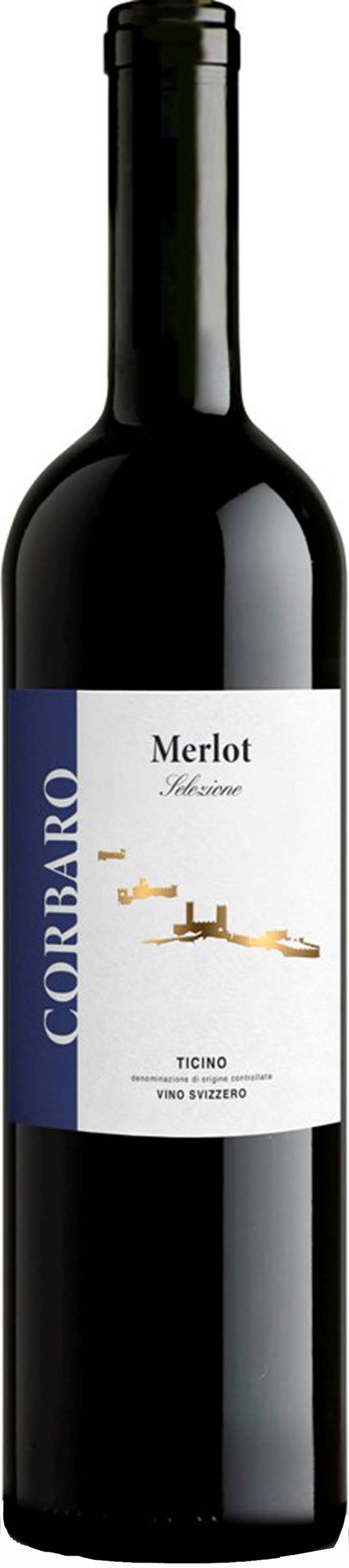 MERLOT CORBARO SELEZIONE TICINO DOC 75CL