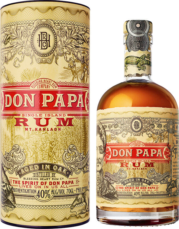 DON PAPA RUM SINGLE ISLAND 70CL