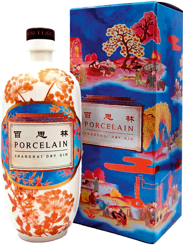 PORCELAIN SHANGHAI DRY GIN 70CL