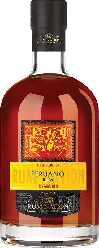 RUM NATION PERUANO 8YO 70CL